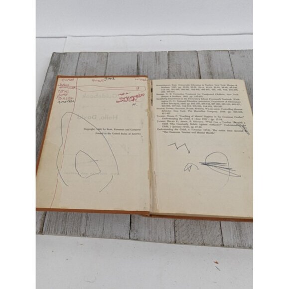 Hello, David Teacher's Edition Scott, Foresman 1949 School Reader Social Studies - Picture 6 of 11